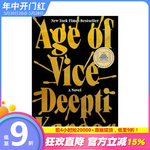 【现货】恶习丨时代小说 Age of Vice: A Novel原版英文文学小说正版进口图书