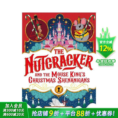 【预售】胡桃夹子 The Nutcracker 英文儿童章节桥梁故事书 英语拓展进口童书