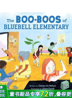 【预售】【Alison Farrell】蓝铃小学的校医女士 The Boo-Boos of Bluebell Elementary 英文儿童故事插画绘本 进口童书