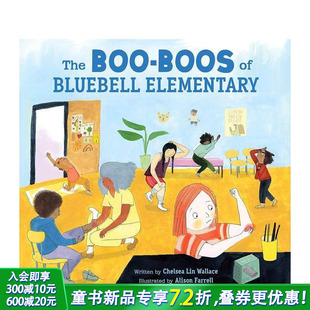 Farrell 进口童书 英文儿童故事插画绘本 Boos 预售 Alison 校医女士 蓝铃小学 Elementary The Bluebell Boo
