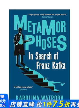 【预售】【2024经济学人传记类佳作】变形记：追寻弗兰兹·卡夫卡 Metamorphoses 原版英文文学传记 正版进口书