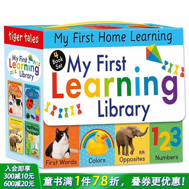 【预售】My First Learning Library，我的di一个学习图书馆 英文原版图书籍进口正版 Crisp, Lauren 儿童章节书