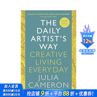 【预售】艺术家的每日之道:创意生活每一天 The Daily Artist's Way 英文生活综合 每日名言 简短冥想 全年日记提示 正版进口书
