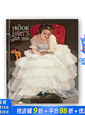 【预售】【日历】2026年爱书人日记台式日历记事本 Book Lover's Diary 2026 Desk Diary Planner  原版日历 进口文创周边