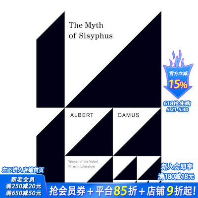 【预售】The Myth of Sisyphus，西西弗斯的神话 正版进口书