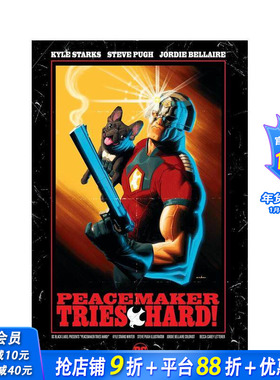 【预售】和平使者努力！ Peacemaker Tries Hard! 原版英文漫画书 正版进口图书