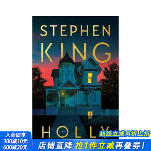闪灵作者Stephen 霍莉 King新作 Holly 文学小说 英文原版 现货