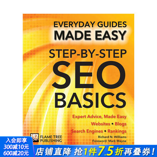 正版 善优图书 SEO基础手把手指导 SEO Basics 英文原版 Step 进口书籍 英文商业行销 现货