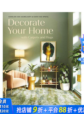 【预售】地毯与家居装饰 Decorate Your Home With Carpets and Rugs 原版英文室内设计装饰 正版进口书