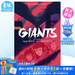 Volume Dark 预售 Giants 巨人 Horse 进口书籍 Ghosts Books Winter 卷2：冬日幽灵 原版 英文漫画 善优图书