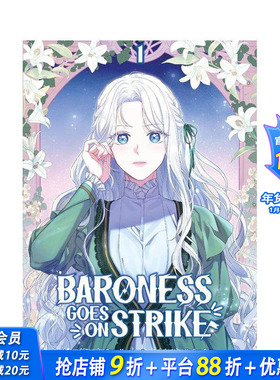 【预售】亲爱的，我要罢工了 1 Baroness Goes on Strike Volume 1 原版英文漫画书 韩漫 少女漫 正版进口书