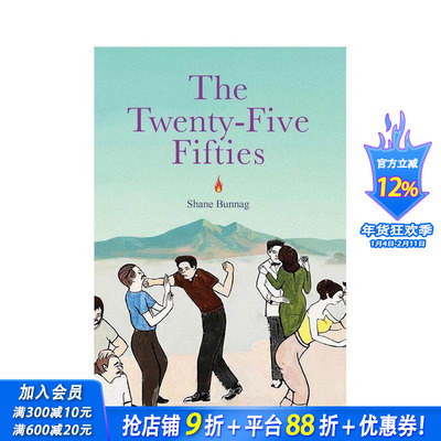 【预售】二十五分之五十 The Twenty-Five Fifties 原版英文社会科学 正版进口书