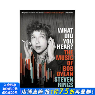 英文音乐 进口书 音乐 You Hear? Did 你听到了什么？鲍勃·迪伦 What 正版 原版 预售