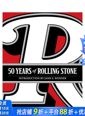 【预售】摇滚50年：改变文化的音乐 政治 人们 50 Years of Rolling Stone 原版英文音乐 正版进口书