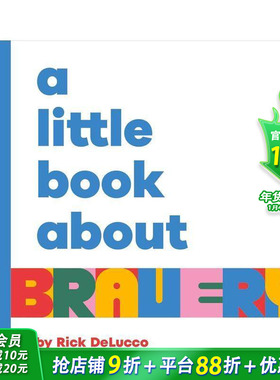 【预售】【小丛书大思想】勇敢 【A Little Book About】Bravery  概念启蒙 价值观塑造 正念引导 英文儿童绘本 英语进口童书 DK