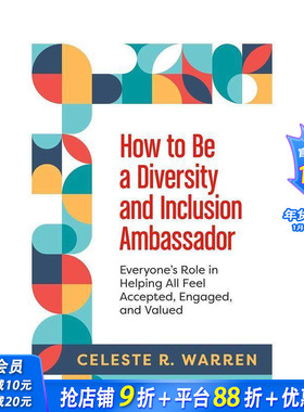 【预售】如何成为多元化和包容性的人 How To Be A Diversity And Incl 英文商业行销 正版进口书