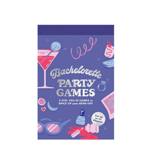 【现货】英文原版 单身聚会小游戏 Bachelorette Party Games 卡牌 创意文创送礼礼物 正版进口图书
