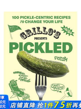 【预售】格里罗的腌品礼物 Grillo's Presents Pickled 原版英文餐饮生活美食 正版进口书