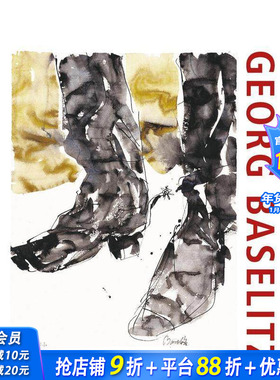 【预售】格奥尔格·巴泽利茨的100幅作品 Georg Baselitz. 100 Drawings 原版英文艺术画册画集 正版进口书