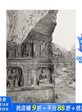 【现货】观想敦煌：观看、研究与保护石窟洞穴 普林斯顿大学出版社 英文原版进口图书艺术书画册 Visualizing Dunhuang