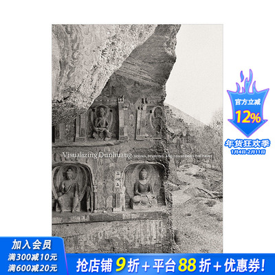 【现货】观想敦煌：观看、研究与保护石窟洞穴 普林斯顿大学出版社 英文原版进口图书艺术书画册 Visualizing Dunhuang