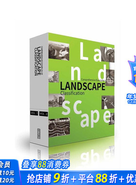 【预售】景观分类综合案例 Comprehensive Examples of Landscape Classification 原版英文园林景观 正版进口书