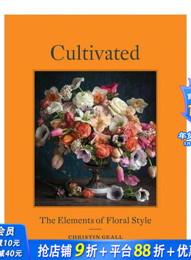 【预售】Cultivated 栽培:花卉风格元素 英文原版花草园艺 插画风格