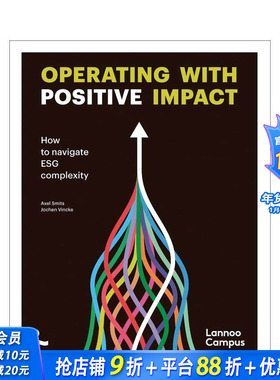 【预售】以积极的方式影响业务：企业ESG指南 Operating with positive impact 原版英文商业行销 正版进口书