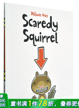 【现货】Scaredy Squirrel 胆小的小松鼠 儿童启蒙绘本 英文原版【善优童书】