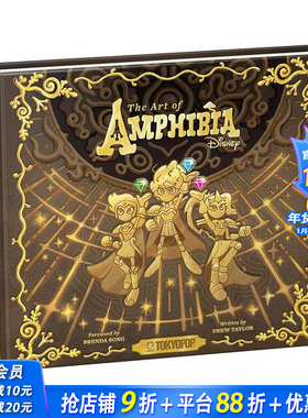 【预售】迪士尼奇幻沼泽动画艺术设定集 The Art of Amphibia 原版英文艺术插画原画设定集 Tokyopop 正版进口书