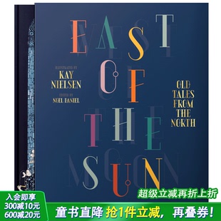 Nielsen 西边英文儿童童话故事绘本 东边月亮 and 现货 Kay West East 太阳 the Moon Sun