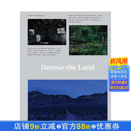 【现货】吞噬土地：1970 年以来的战争与美国风景摄影集 Devour the Land Steven Hoelscher 英文原版进口