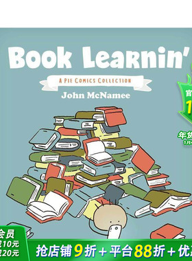 【现货】【Pie Comics漫画】书本学习 Book Learnin 英文原版搞笑漫画书 John McNamee