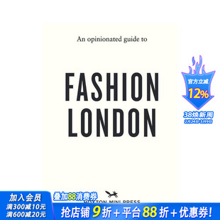【预售】固执己见的伦敦时尚地标 【An Opinionated Guide】to Fashion London 原版英文旅行 正版进口书