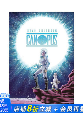 【现货】卡诺普斯Canopus 英文原版科幻奇幻漫画故事 Dave Chisholm 自我探讨 图书
