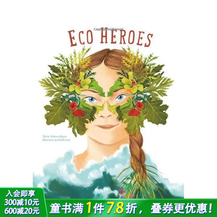 Defense 预售 Lives 英文儿童插画科普故事绘本 Eco Planet 生态英雄：地球守护者传奇 进口童书 Heroes the