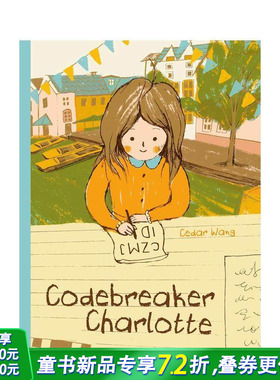 【预售】密码破解者 夏洛特 Codebreaker Charlotte 英文儿童插画故事绘本 进口童书