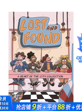 【预售】失物招领：城市之心系列 Lost and Found:A Heart of the City Collection 英文漫画 正版进口书