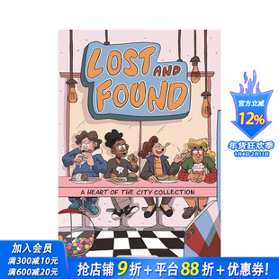 【预售】失物招领:城市之心系列 Lost and Found:A Heart of the City Collection 英文漫画 正版进口书