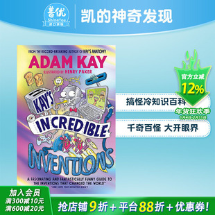 【现货】凯的神奇发现 Kay’s Incredible Inventions 精装 英文原版儿童科普插图绘本 Adam Kay 正版进口书