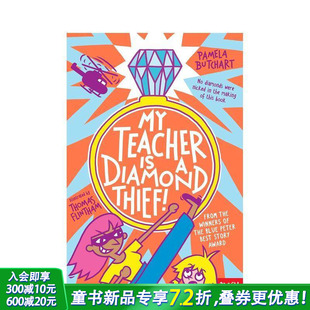 Teacher 英文儿童桥梁章节书拓展阅读 15我 and Friends Izzy 伊兹和朋友们 老师是钻石大盗 爆笑小学生活故事 预售