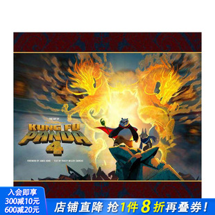 原版 功夫熊猫4 Art The DreamWorks 英文生活 Panda 电影设定集 Kung 进口书 正版 预售