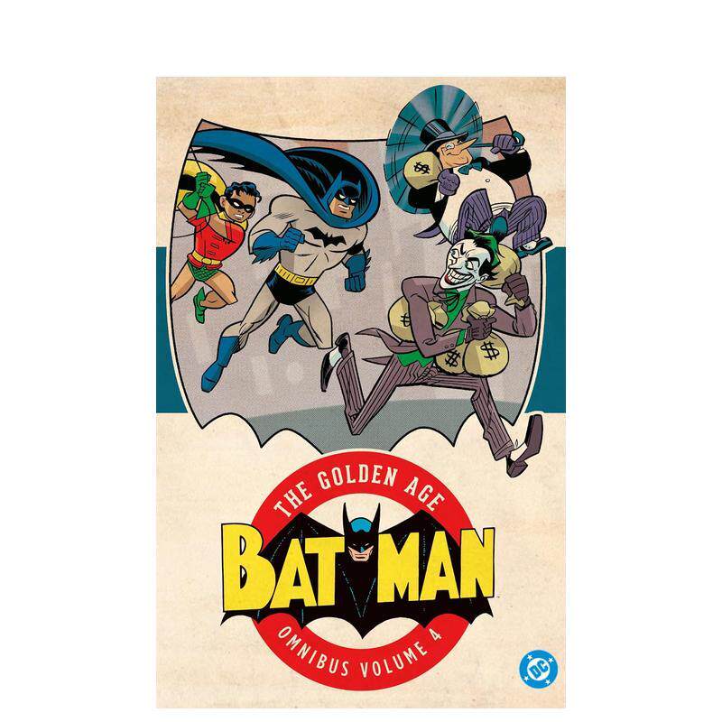 【预售】DC漫画 蝙蝠侠:黄金时代 合集 卷4(新版) Batman: The Golden Age Omnibus Vol. 4 精装 原版英文欧美漫画正版进口书