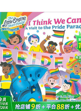 【预售】可以的小引擎：我想我们可以：骄傲 Letc: I Think We Can!: Pride 英文儿童插画故事绘本 进口童书