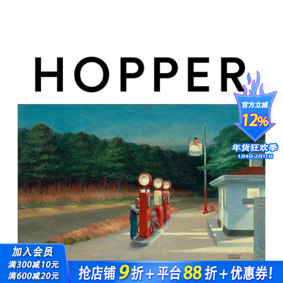 【现货】爱德华·霍普:景观的新视角 Edward Hopper : A Fresh Look at Landscape 原版英文艺术画册画集 正版进口书