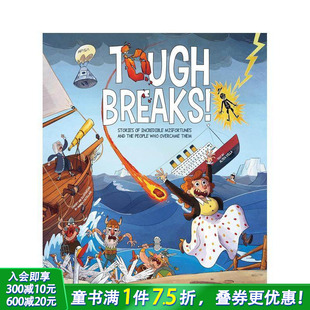 故事 英文儿童故事 艰难 原版 Breaks Tough 人 不幸和战胜不幸 挫折：难以置信 预售