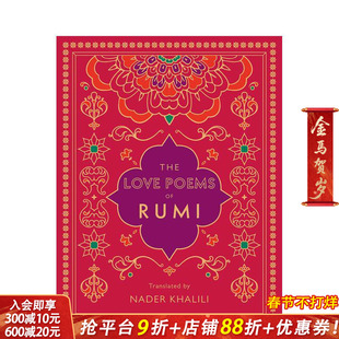 【现货】鲁米的爱情诗：纳德·哈利利翻译 The Love Poems of Rumi: Translated by Nader Khalili (2) 原版英文诗歌 正版进口图书