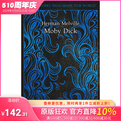 【现货】Herman Melville: Moby Dick 赫尔曼·梅尔维尔:白鲸记 英文原版