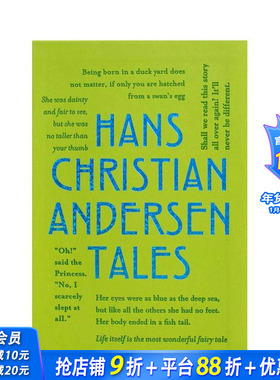 【预售】【字云经典】安徒生童话 特殊书口 压纹封面【Word Cloud Classics】Hans Christian Andersen Tales 英文文学正版进口书