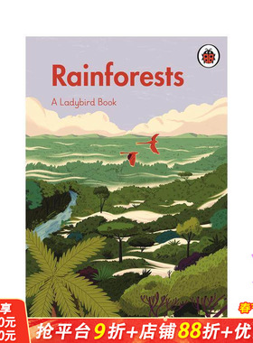 【预售】雨林 【A Ladybird Book】Rainforests 英文科普插图绘本图集 英语拓展阅读进口书